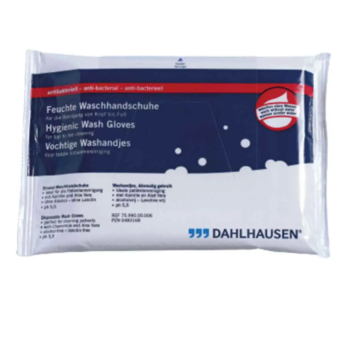 feuchte handschuhe Einmal-Waschhandschuhe, feucht, antibakteriell – Medilutions GmbH