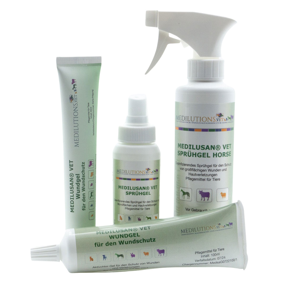 Medilusan® Vet Sprühgel für den Wundschutz - 100ml
