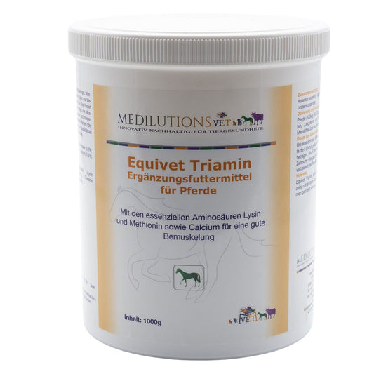 Equivet® Triamin - Für Muskulatur, Bindegewebe und Knochen - 1000g