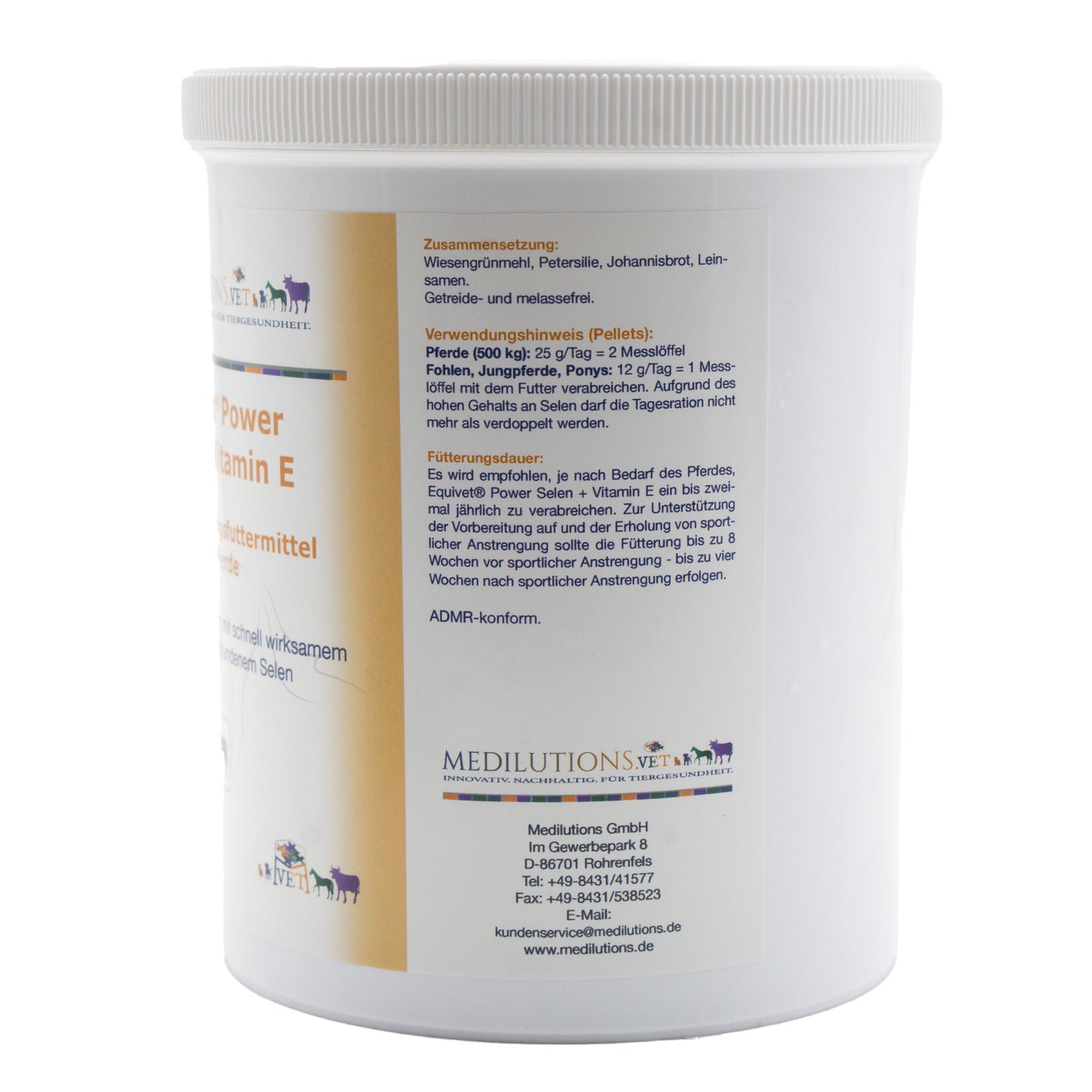 Equivet® Power Selen + Vitamin E - 800g