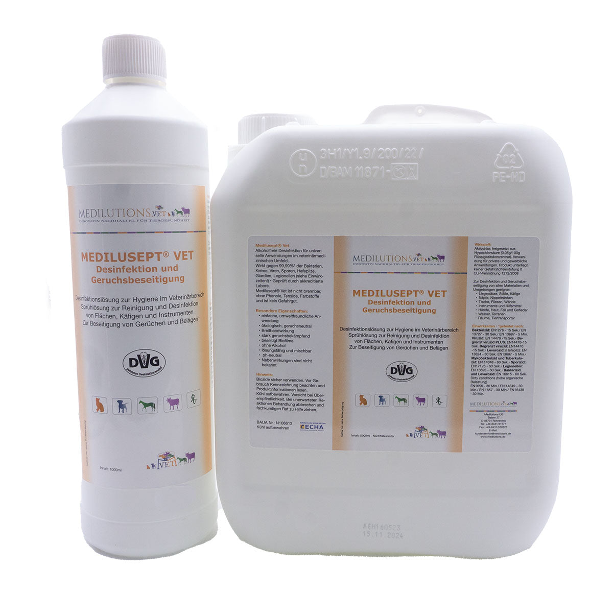 Medilusept® Desinfektion und Geruchsbeseitigung - 5000ml