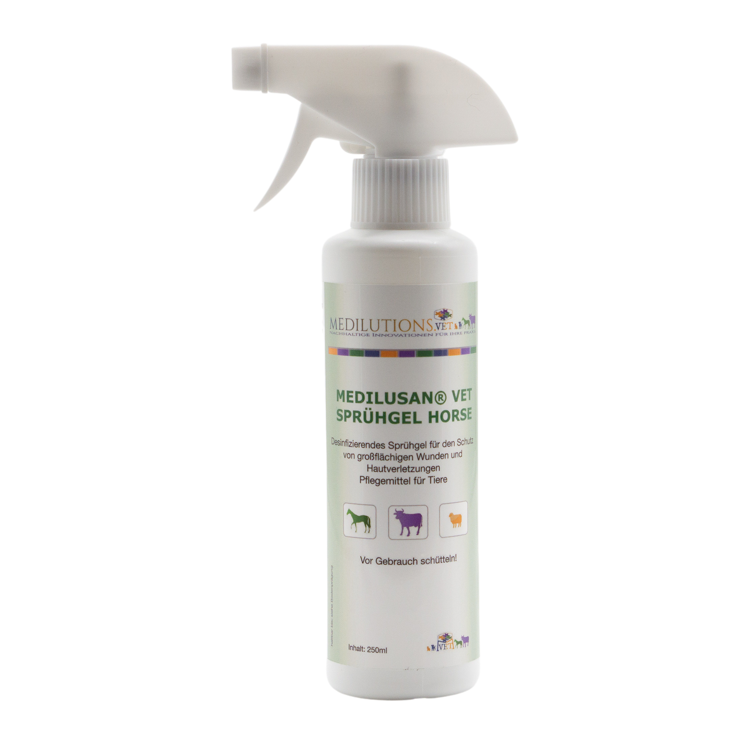 Medilusan® Vet Sprühgel für den Wundschutz Horse - 250ml