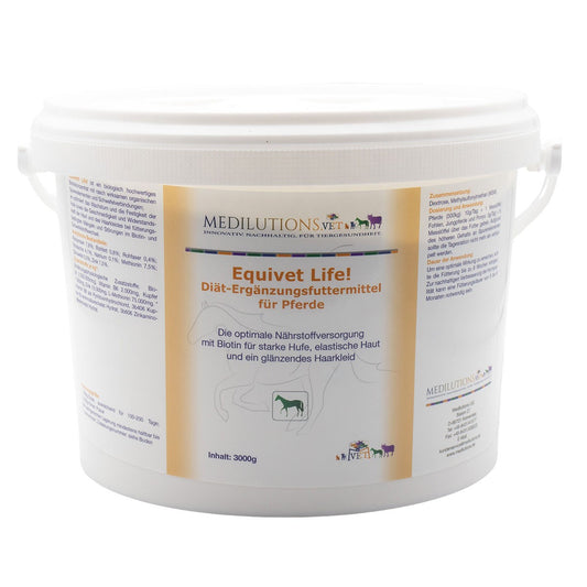 Equivet® Life! - Biotin für Hufe und Haut - 3000g