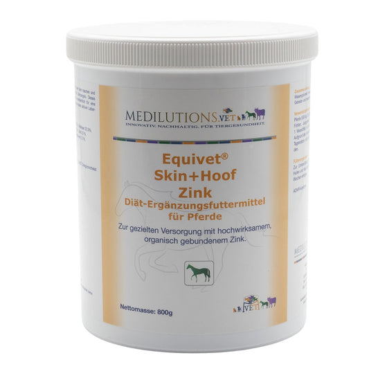 Equivet® Skin+Hoof Zink - bei Zinkmangel - 800g